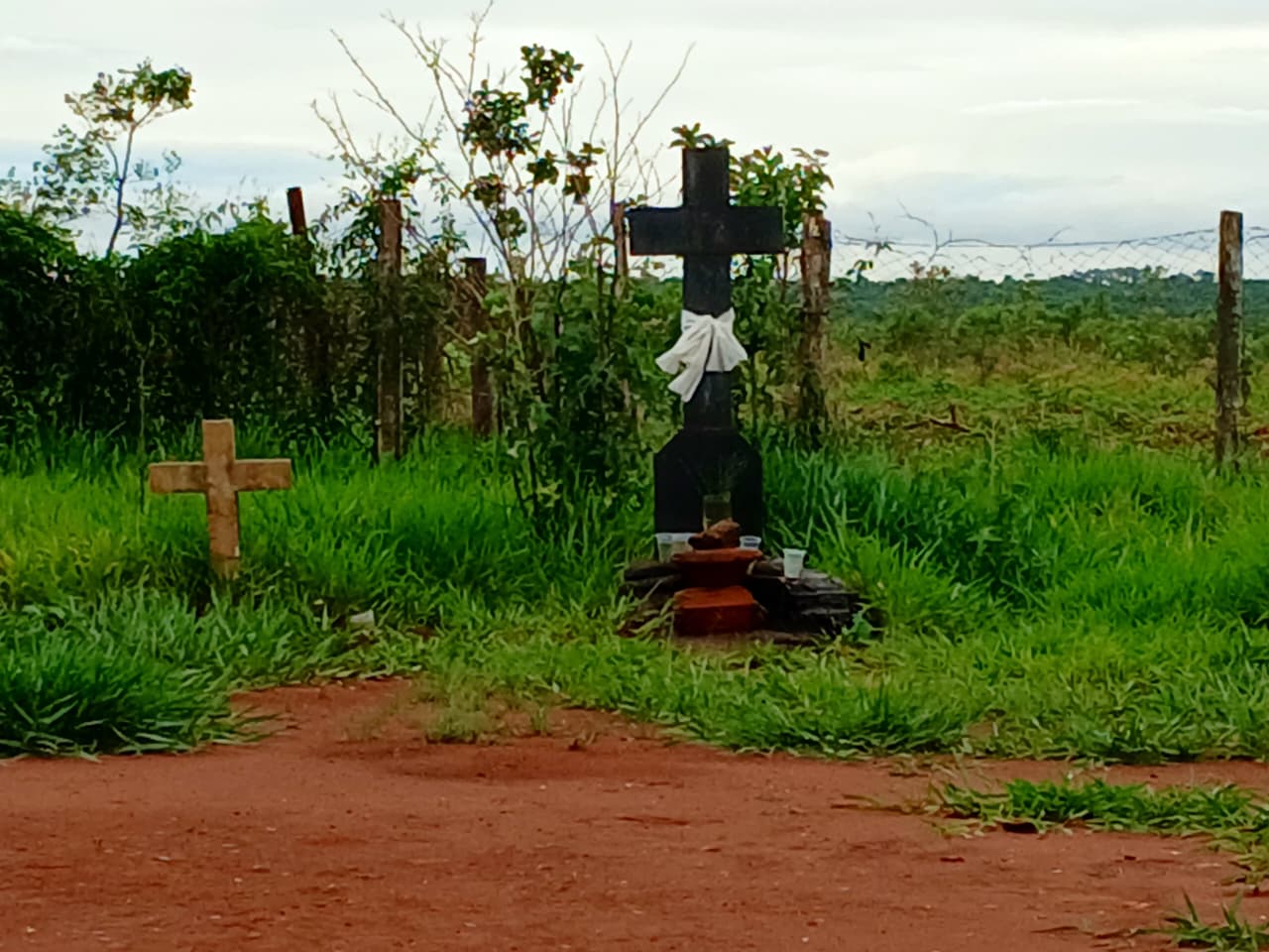 O Cruzeiro recebe objetos a partir de algumas cerimônias religiosas até hoje. Foto: Breno Silvério