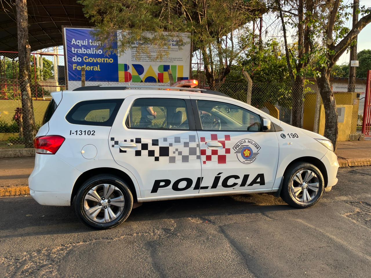 Foto: Flavio Fernandes/Araraquara Agora/Viatura da PM No Atendimento da Ocorrência