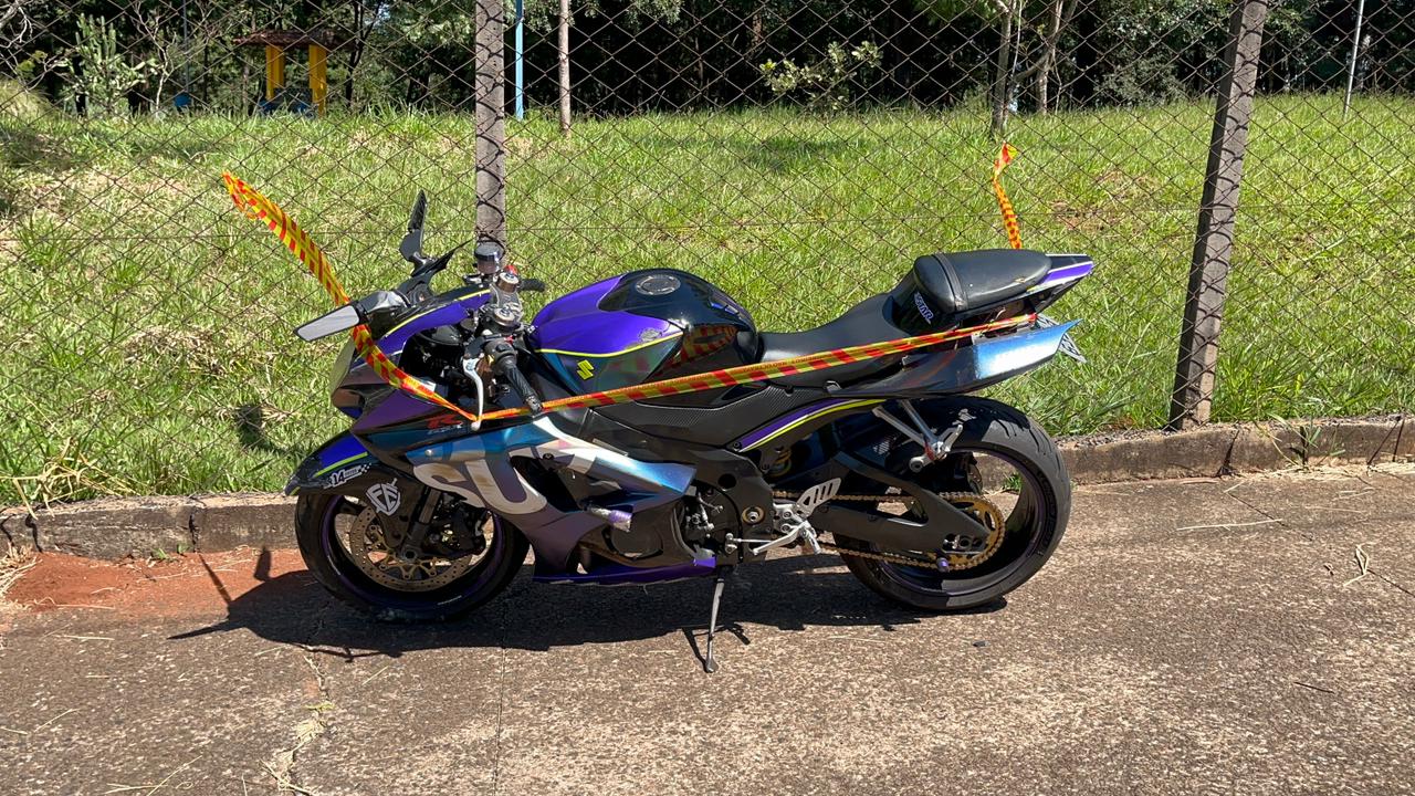 Foto: Flavio Fernandes/Araraquara Agora/Moto de Alta Cilindrada da Vítima 