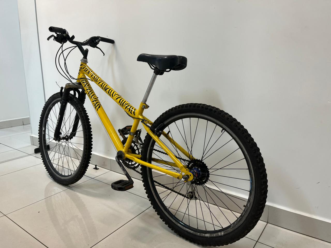 Foto: Flavio Fernandes/Araraquara Agora/Bicicleta Usada Nos Furtos Apreendida 