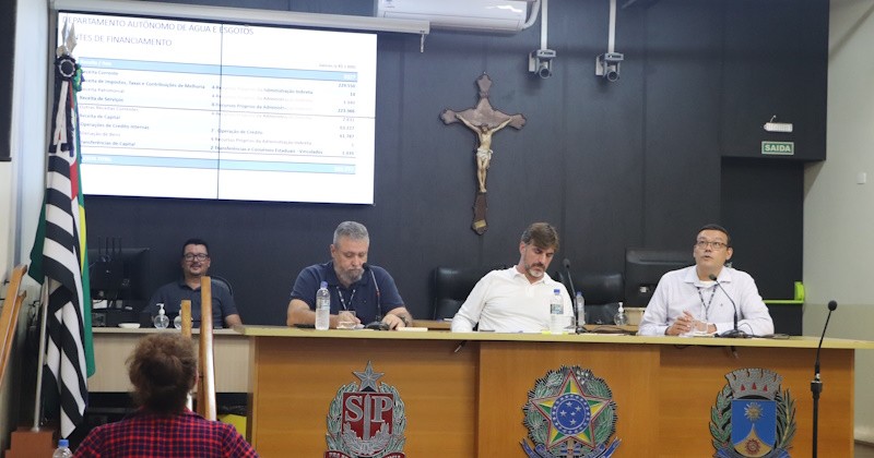 Audiência pública da LDO 2027 reuniu representantes do Executivo, vereadores e servidores para discutir metas, orçamento e prioridades da administração municipal em Araraquara.