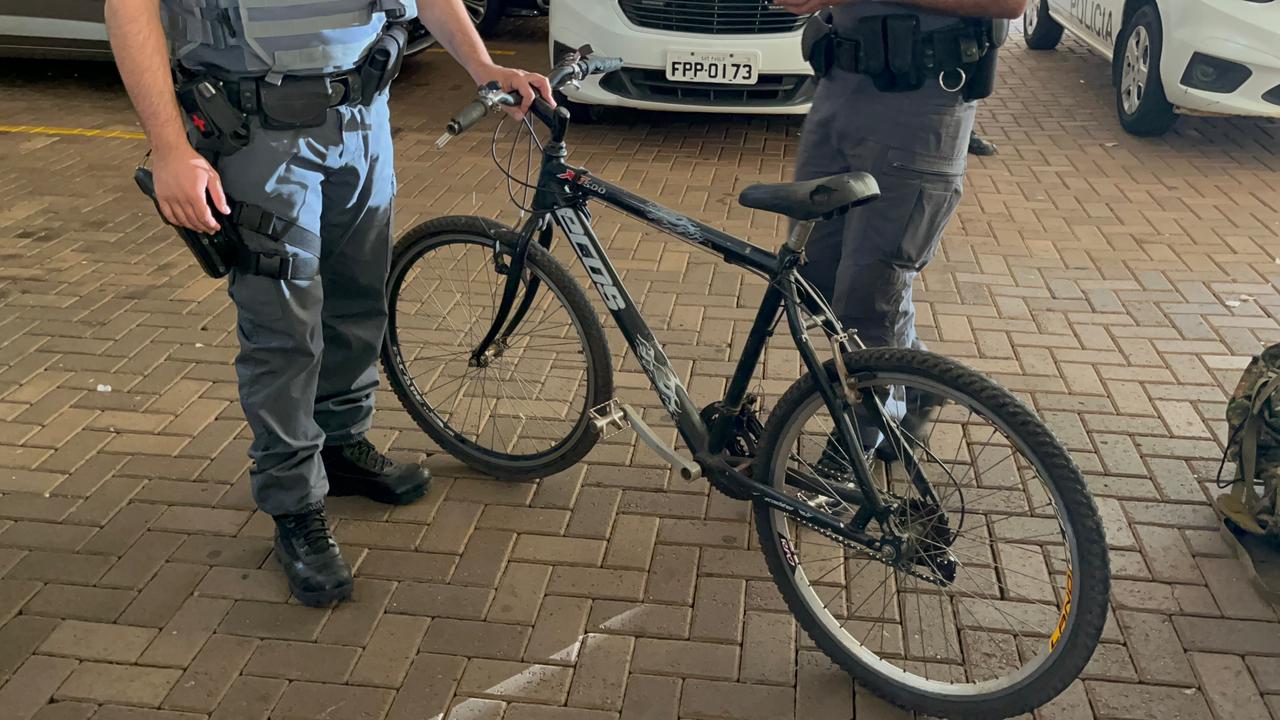 Foto: Flavio Fernandes/Araraquara Agora/Bicicleta Apreendida Utilizada Nos Furtos