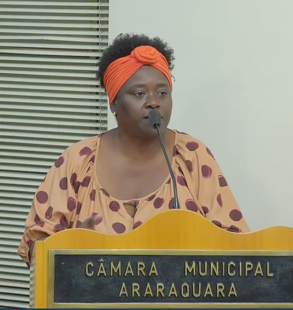 Luciana defendeu o protagonismo da população negra e destacou a importância da reformulação do Compir Araraquara para fortalecer a participação social e as políticas de igualdade racial