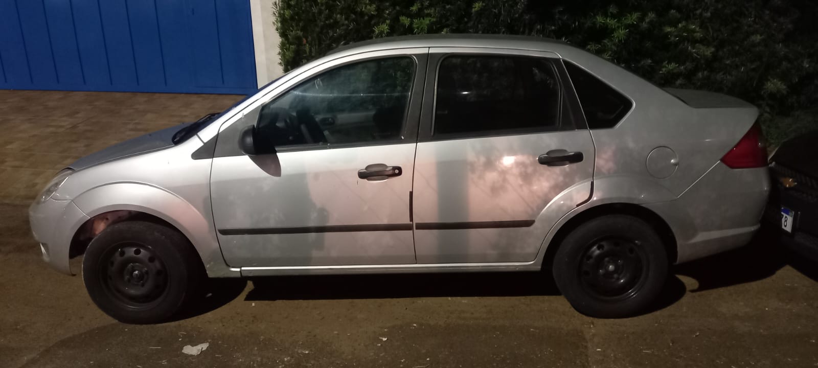 Carro usado pelo suspeito