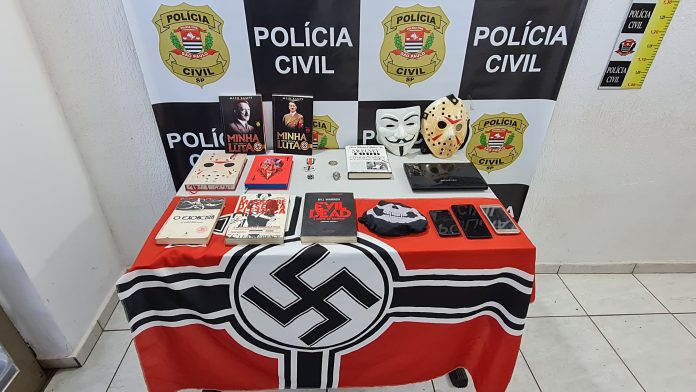 Materiais apreendidos  