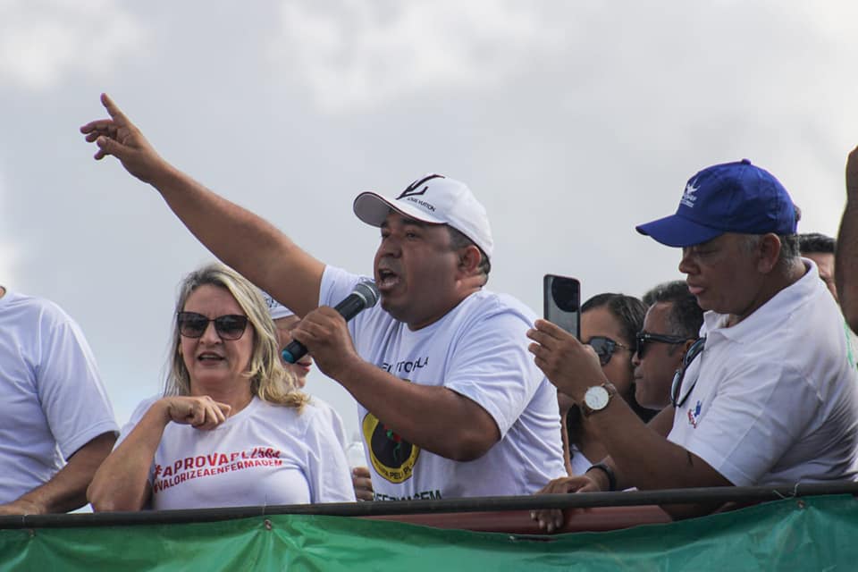 ‘Estamos na luta’, reforça Rai da enfermagem.