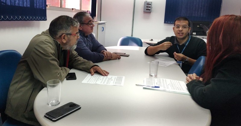 Encontro foi motivado após visita ao Procon Araraquara, oportunidade em que Sabino foi informado sobre a alta demanda de reclamações sobre golpes