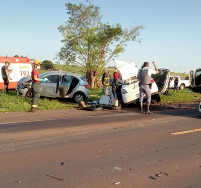 Acidente ocorreu na Rodovia Maurício Antunes Ferrraz, a SP-317, entre os municípios de Ibitinga e Itápolis 