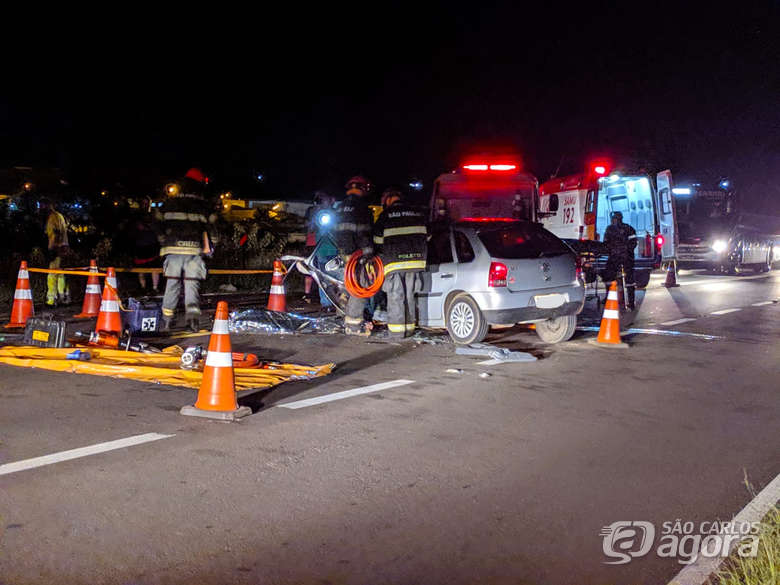 Foto 5 de 5 — Acidente mata homem e deixa casal ferido em rodovia da região