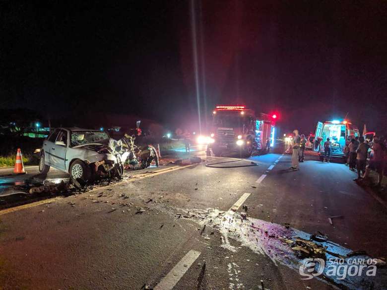 Foto 4 de 5 — Acidente mata homem e deixa casal ferido em rodovia da região
