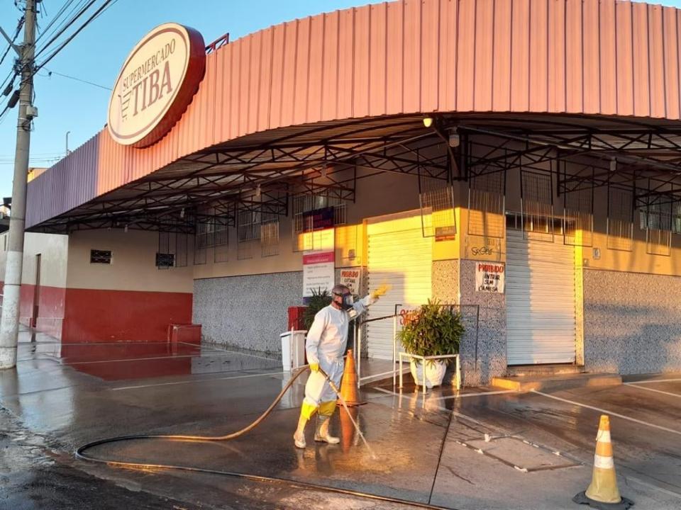Foto 14 de 20 — Prefeitura de Boa Esperança do Sul faz higienização pela cidade