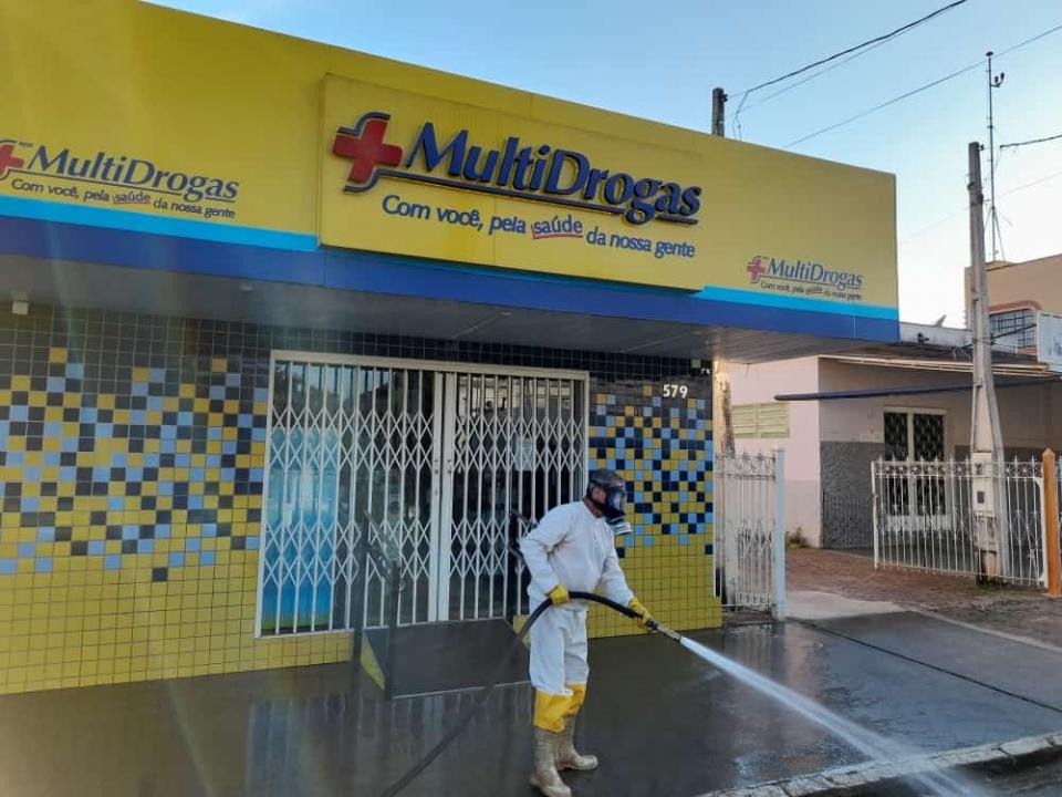 Foto 3 de 20 — Prefeitura de Boa Esperança do Sul faz higienização pela cidade