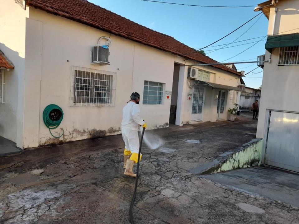 Foto 11 de 20 — Prefeitura de Boa Esperança do Sul faz higienização pela cidade
