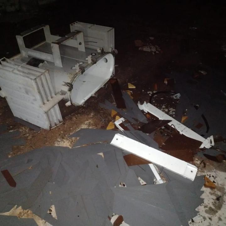 Foto 4 de 5 — Furto em Estação deixa população sem água em cidade da região