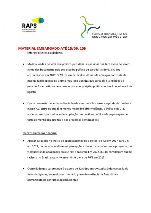 Foto 5 de 6 — Pesquisa revela que 67% dos eleitores têm medo de serem agredidos fisicamente