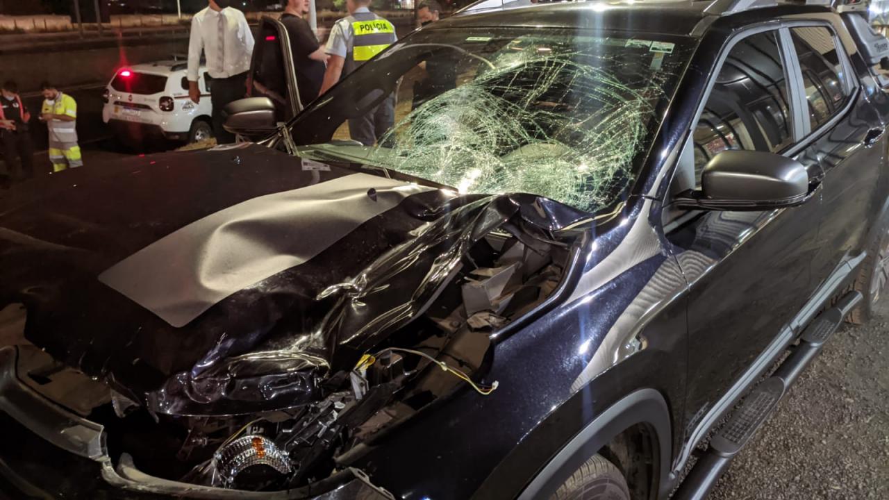 Foto 7 de 11 — Homem morre atropelado na Rodovia Washington Luís em Araraquara