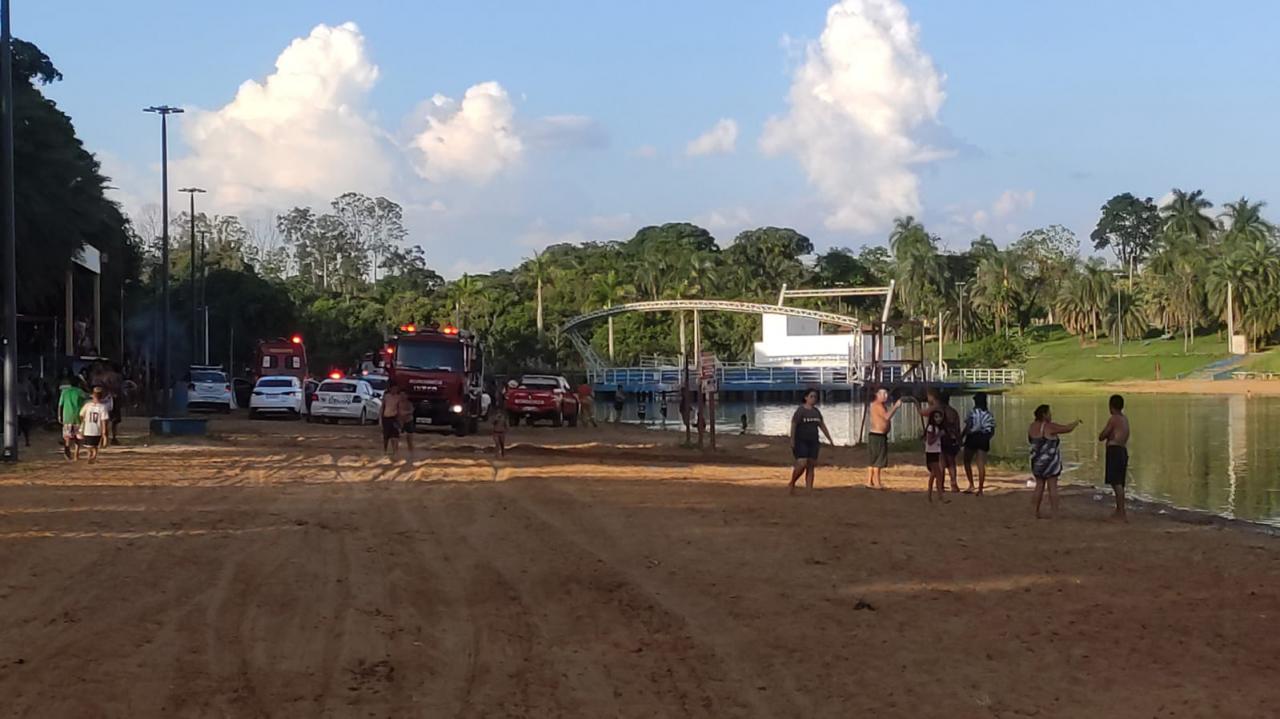 Foto 6 de 8 — Morre criança que se afogou na represa do Pinheirinho