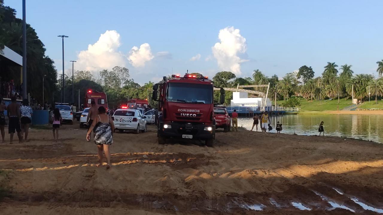 Foto 3 de 8 — Morre criança que se afogou na represa do Pinheirinho