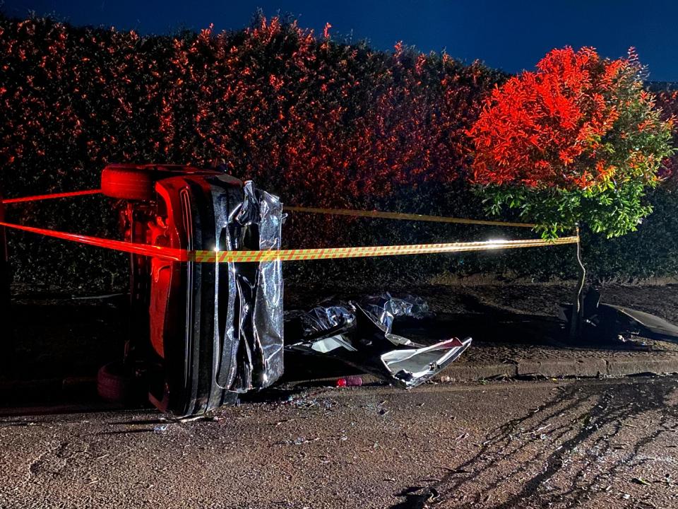 Foto 3 de 7 — Homem morre após grave acidente em Araraquara; Polícia investiga