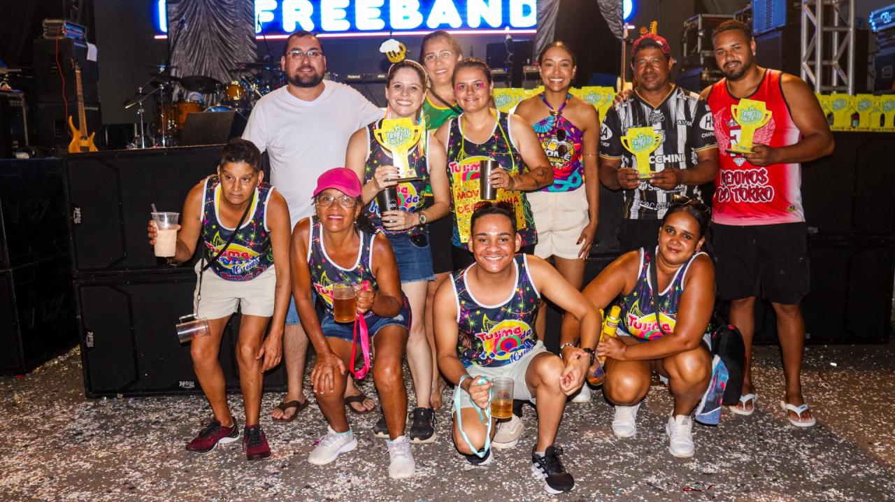 Foto 19 de 53 — Trabiju Folia 2026 encerra com Matinê, Jogo Festivo e Freeband; veja fotos