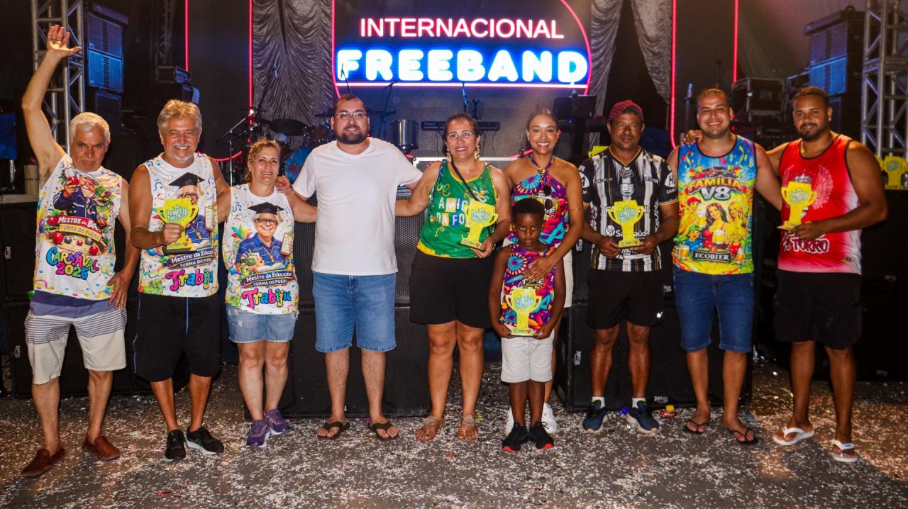 Foto 36 de 53 — Trabiju Folia 2026 encerra com Matinê, Jogo Festivo e Freeband; veja fotos