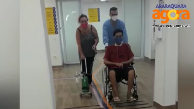 VÍDEO: Marcelo Braz vence a Covid-19 após 56 dias internado e família agradece