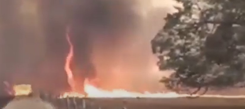VÍDEO: Incêndios em Araraquara e região provocam redemoinhos de fogo; veja fenômeno