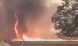 VÍDEO: Incêndios em Araraquara e região provocam redemoinhos de fogo; veja fenômeno
